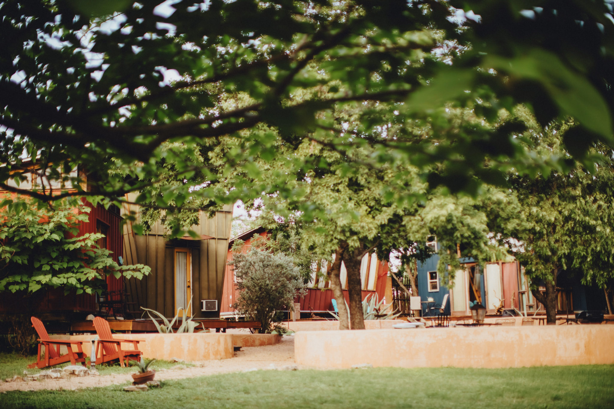 Communal courtyard